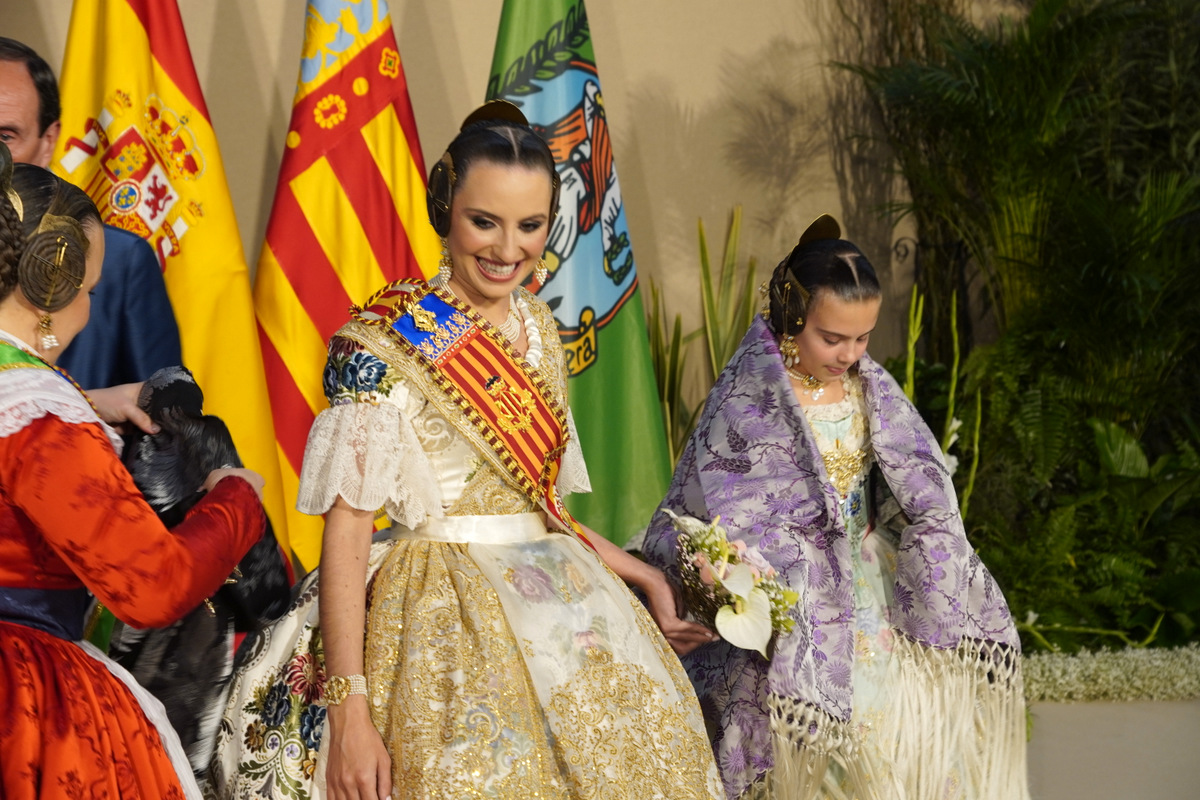 Exaltación de María Estela Arlandis como Fallera Mayor de Valencia 2024